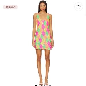 NWT-Low Down Mini Dress